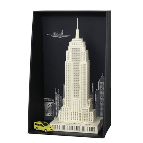 Empire State Building Paper Nano Model Kit